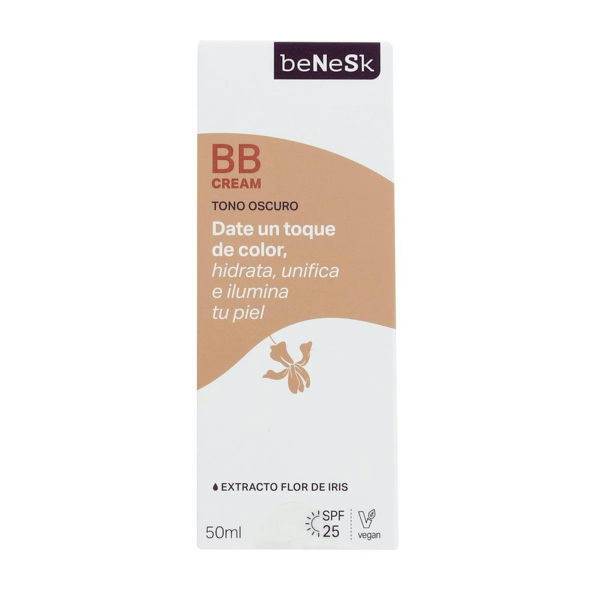 BB Cream Tono Oscuro SPF 25 Benesk 50Ml 0