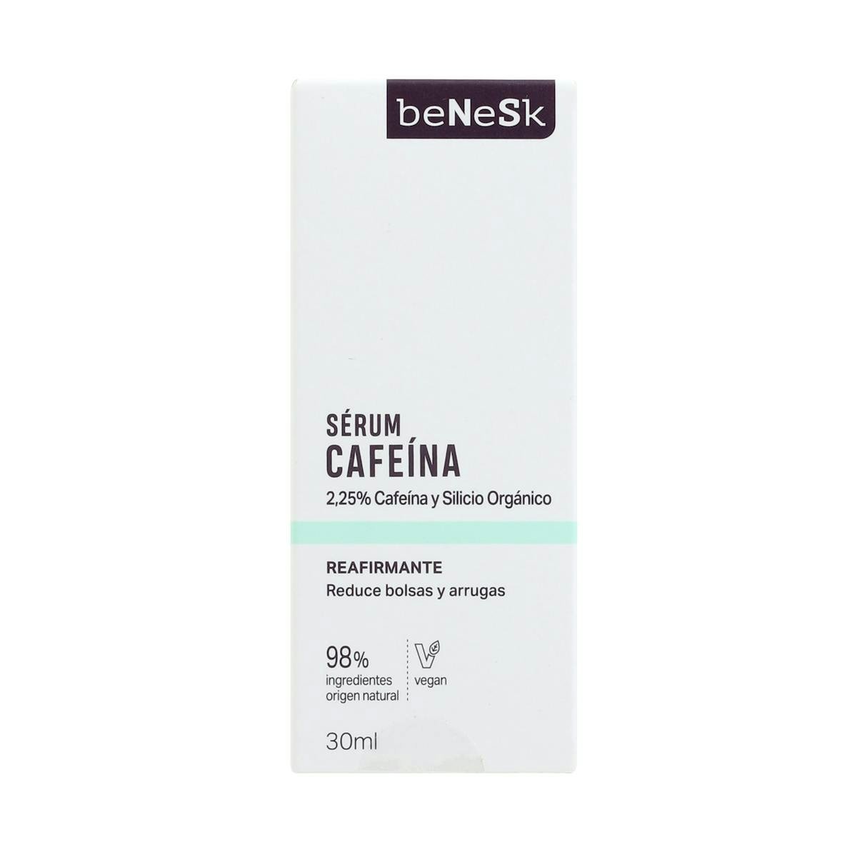 Sérum Facial Reafirmante Cafeína Benesk 30Ml 0