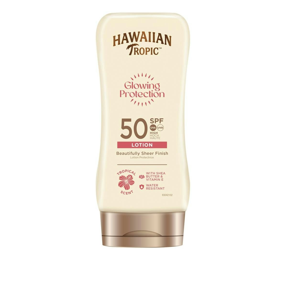 Loción Solar Glowing Protection SPF 50 Hawaiian Tropic 180Ml 0